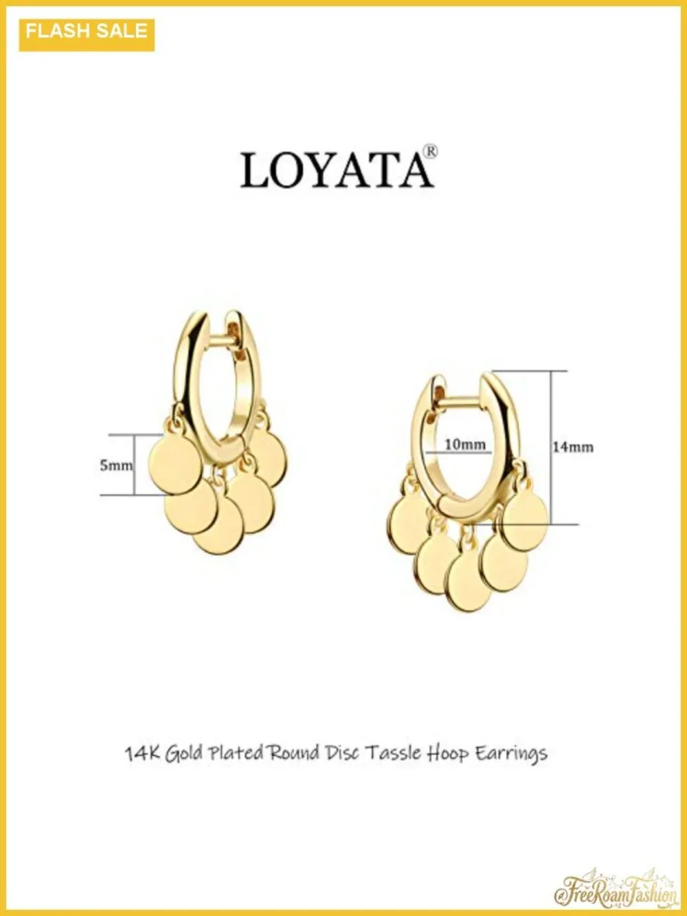 14K Gold Plated Huggie Hoop Earrings Small Dainty Hypoallergenic Gift for Women